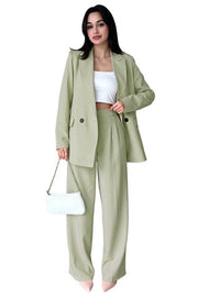 OVERSIZED BLAZER AND TROUSERS SUIT SET