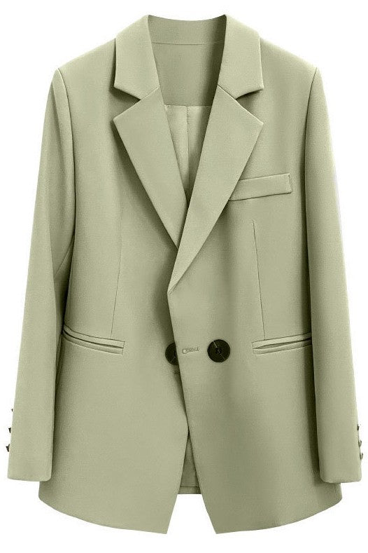 OVERSIZED BLAZER AND TROUSERS SUIT SET