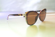 Women's Glitter Detailed Cat Eye Sunglasses